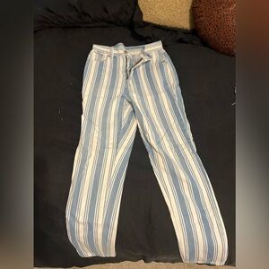 American Eagle Striped Jeans